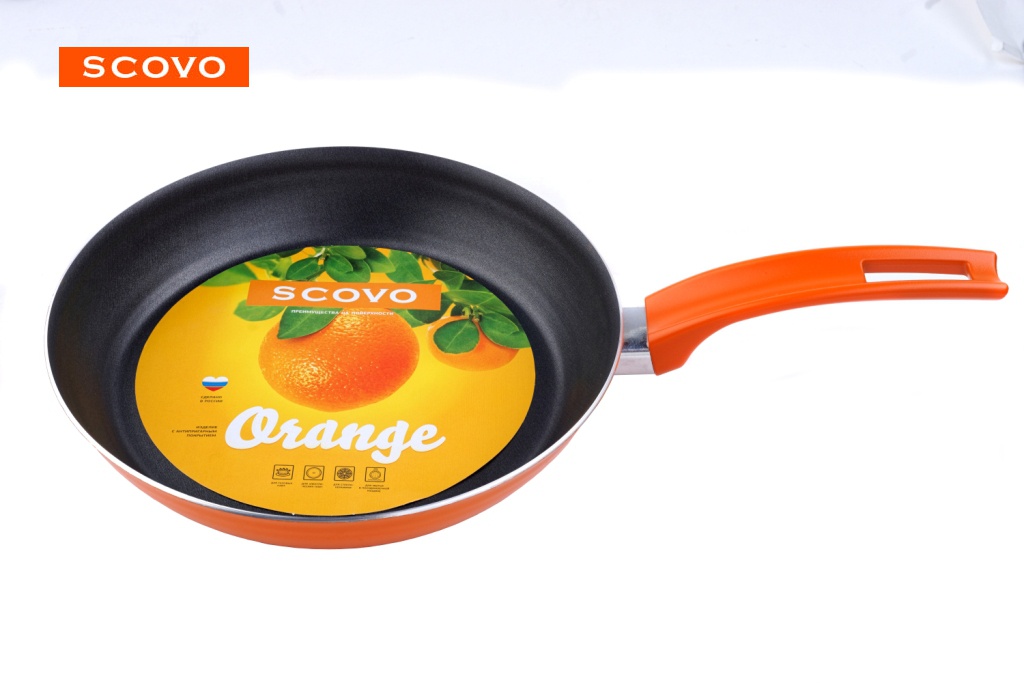 Сковорода Scovo Orange 24 см, без крышки