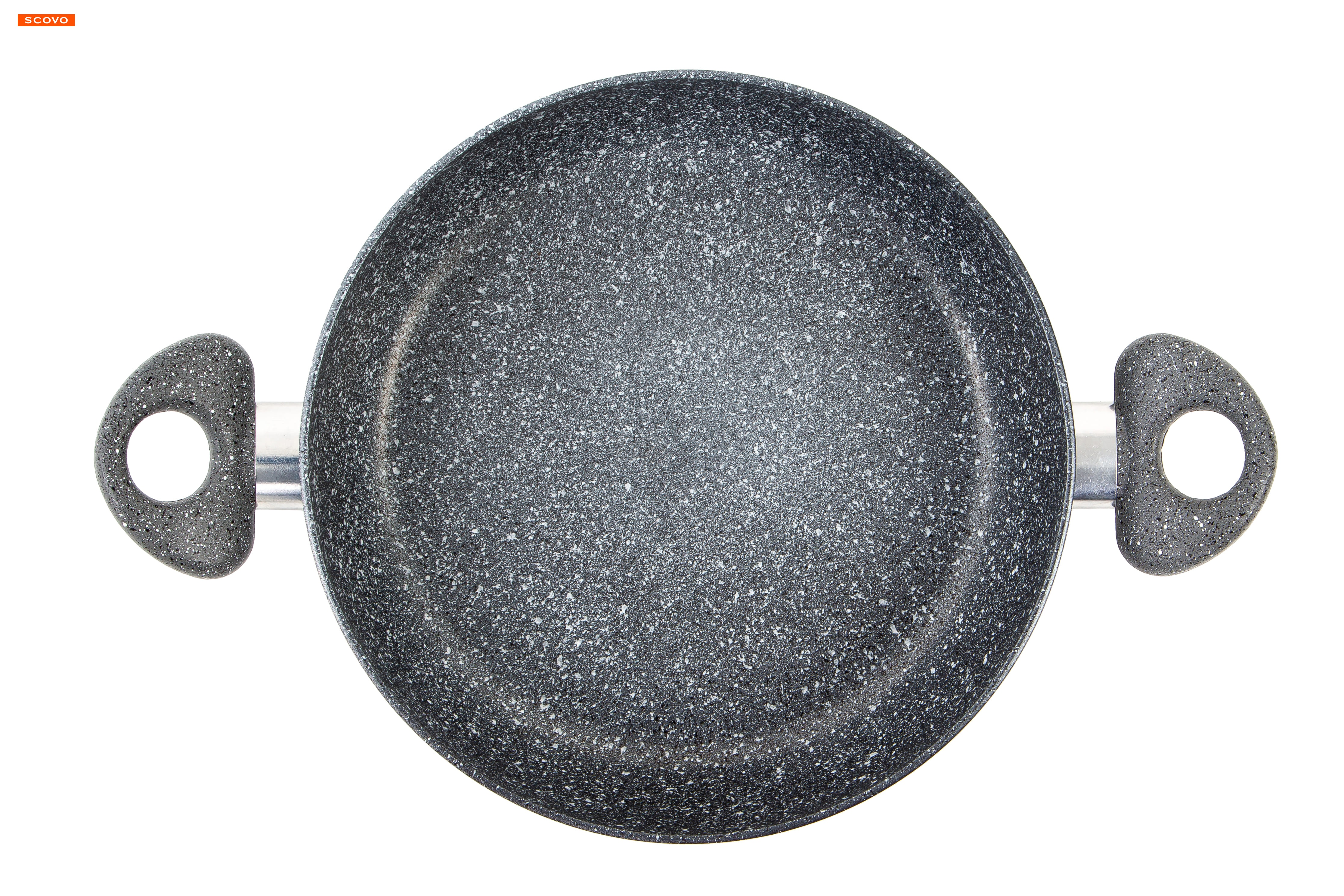 Жаровня Stone Pan, 3 л, с крышкой